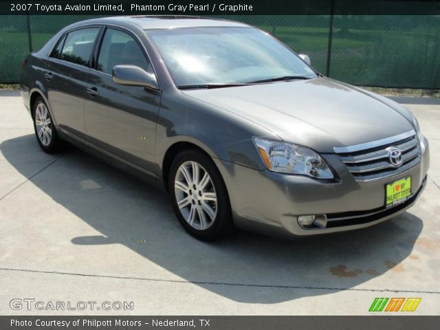 2007 Toyota Avalon Limited in Phantom Gray Pearl