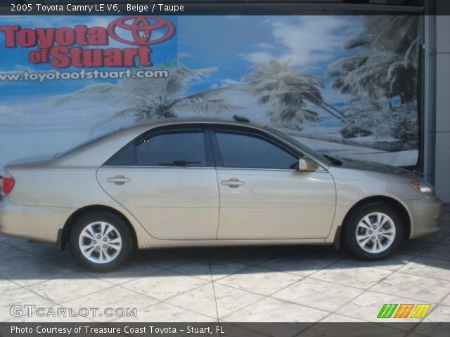 2005 Toyota Camry LE V6 in Beige
