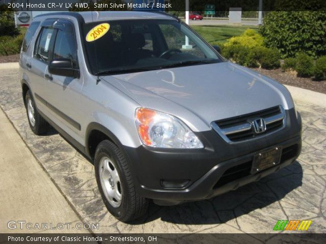 2004 Honda CR-V LX 4WD in Satin Silver Metallic