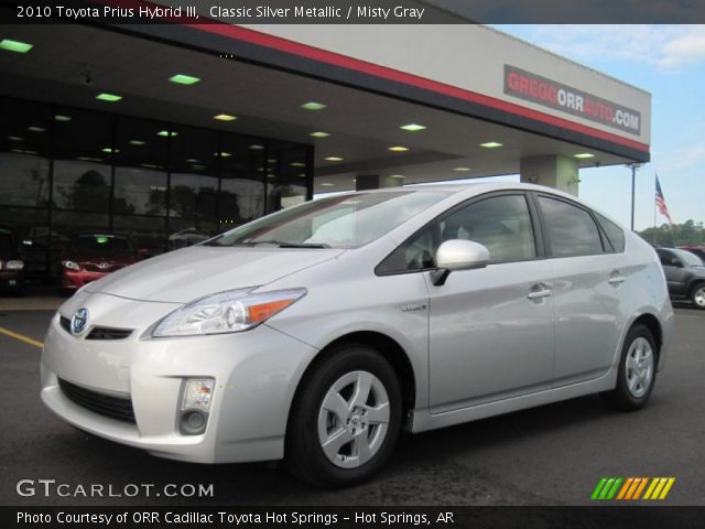 2010 Toyota Prius Hybrid III in Classic Silver Metallic