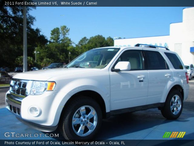2011 Ford Escape Limited V6 in White Suede