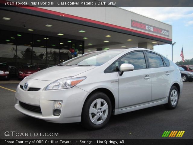 2010 Toyota Prius Hybrid III in Classic Silver Metallic