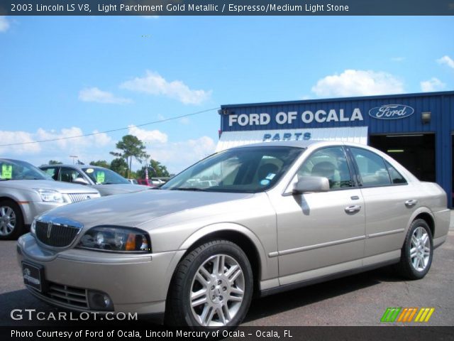 2003 Lincoln LS V8 in Light Parchment Gold Metallic