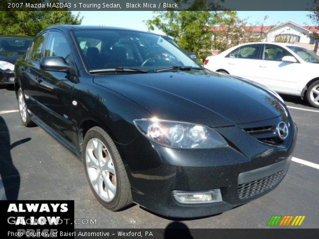 2007 Mazda MAZDA3 s Touring Sedan in Black Mica