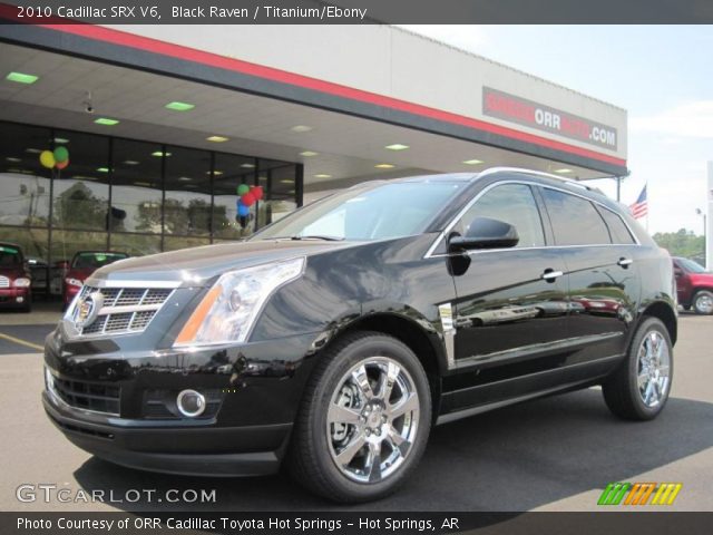 2010 Cadillac SRX V6 in Black Raven