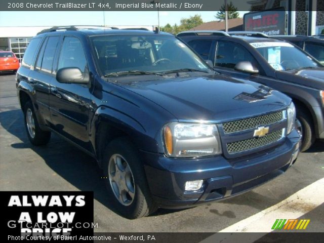 2008 Chevrolet TrailBlazer LT 4x4 in Imperial Blue Metallic