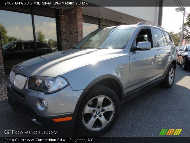 2007 BMW X3 3.0si in Silver Grey Metallic