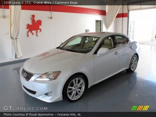 2006 Lexus IS 250 in Crystal White