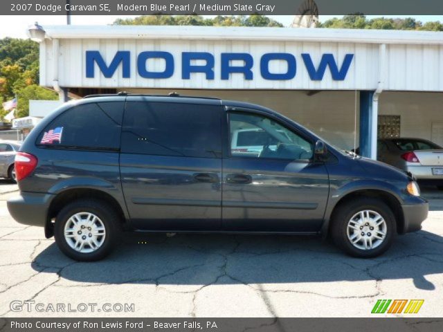 2007 Dodge Caravan SE in Modern Blue Pearl