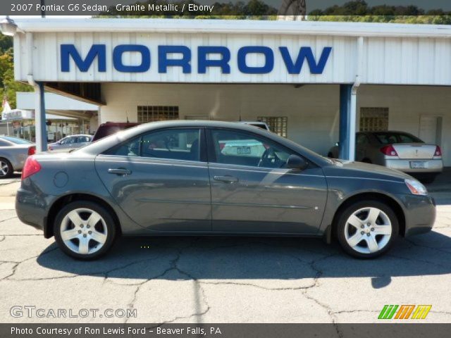 2007 Pontiac G6 Sedan in Granite Metallic