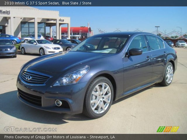 2010 Infiniti G 37 S Sport Sedan in Blue Slate