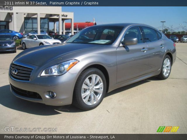 2011 Infiniti M 37 Sedan in Platinum Graphite