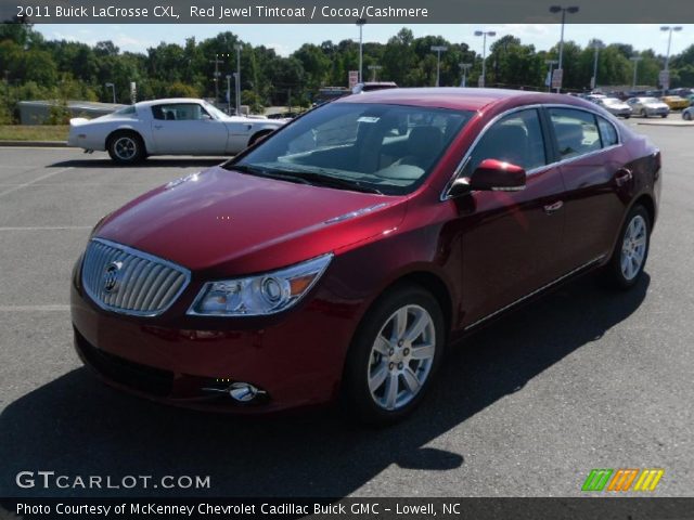 2011 Buick LaCrosse CXL in Red Jewel Tintcoat