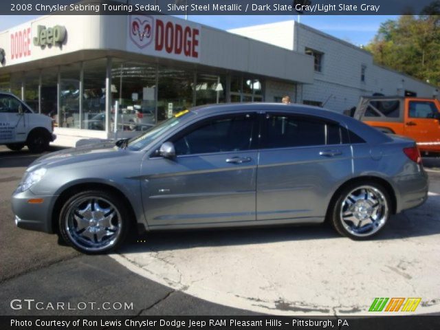 2008 Chrysler Sebring Touring Sedan in Silver Steel Metallic
