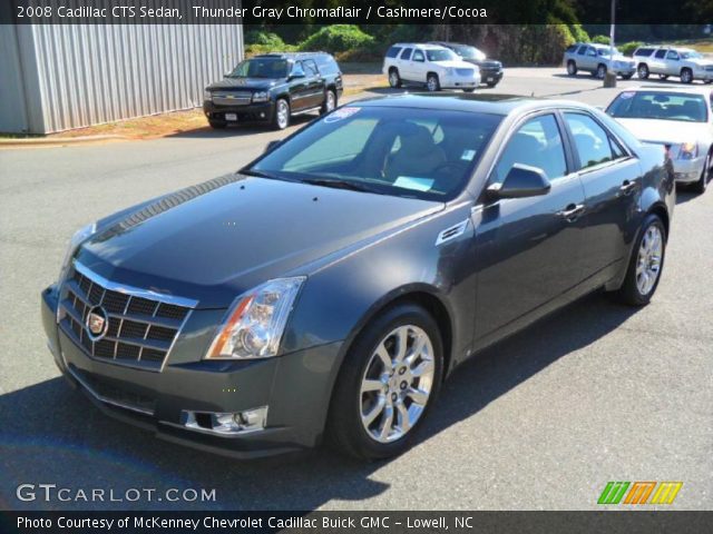 2008 Cadillac CTS Sedan in Thunder Gray Chromaflair