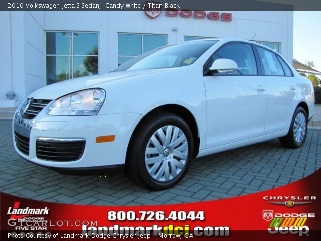 2010 Volkswagen Jetta S Sedan in Candy White