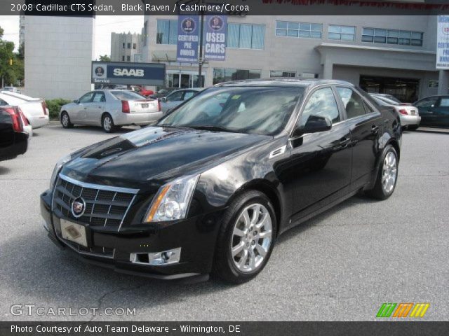 2008 Cadillac CTS Sedan in Black Raven