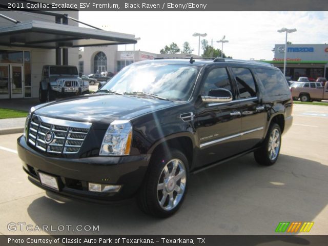 2011 Cadillac Escalade ESV Premium in Black Raven