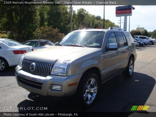 2008 Mercury Mountaineer Premier AWD in Vapor Silver Metallic