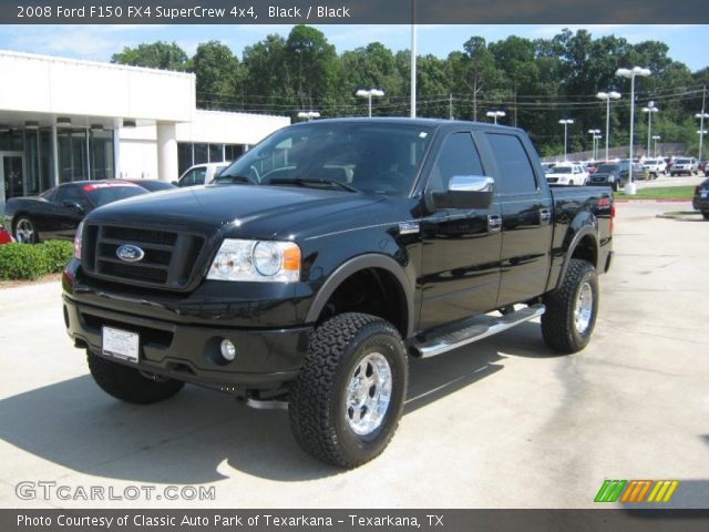 2008 Ford F150 FX4 SuperCrew 4x4 in Black