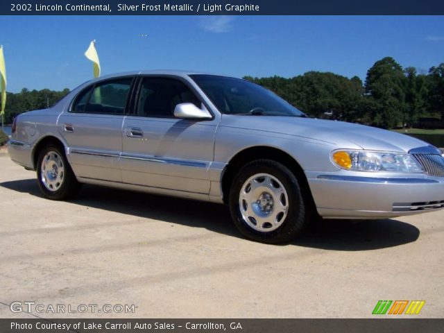 2002 Lincoln Continental  in Silver Frost Metallic