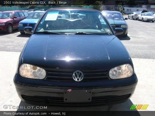2002 Volkswagen Cabrio GLX in Black