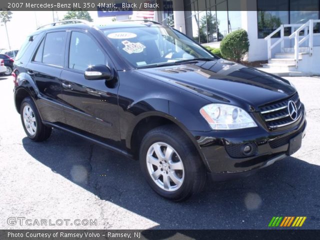 2007 Mercedes-Benz ML 350 4Matic in Black