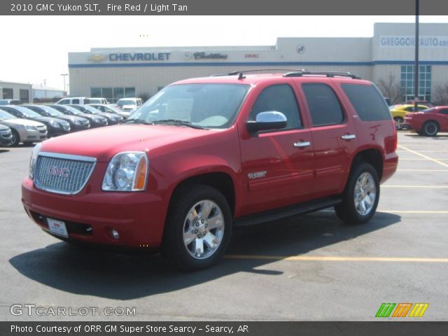 2010 GMC Yukon SLT in Fire Red