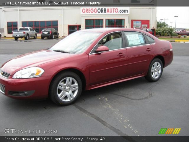 2011 Chevrolet Impala LT in Red Jewel Tintcoat