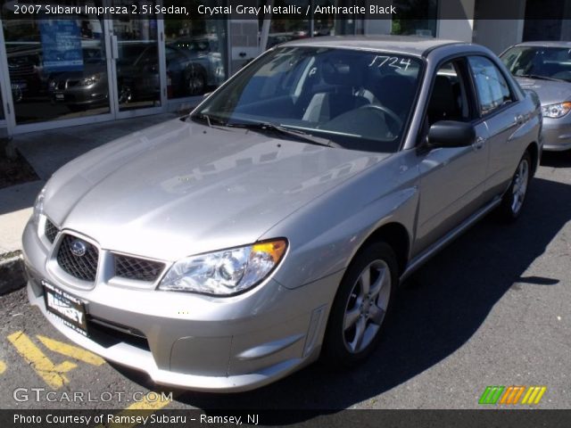 2007 Subaru Impreza 2.5i Sedan in Crystal Gray Metallic