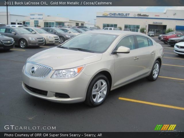 2011 Buick LaCrosse CXL in Gold Mist Metallic