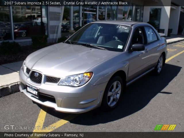 2007 Subaru Impreza 2.5i Sedan in Crystal Gray Metallic