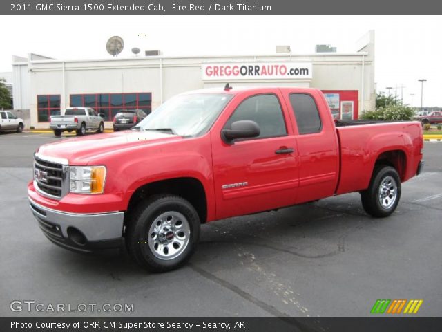 2011 GMC Sierra 1500 Extended Cab in Fire Red
