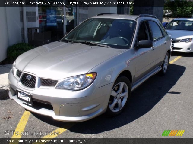 2007 Subaru Impreza 2.5i Wagon in Crystal Gray Metallic