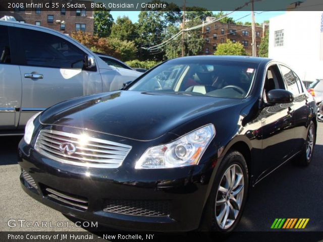 2008 Infiniti G 35 x Sedan in Black Obsidian