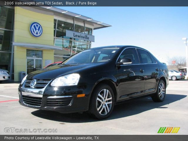 2006 Volkswagen Jetta TDI Sedan in Black