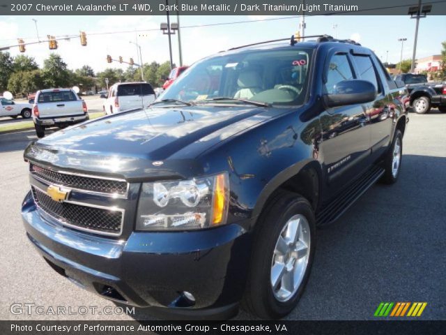 2007 Chevrolet Avalanche LT 4WD in Dark Blue Metallic