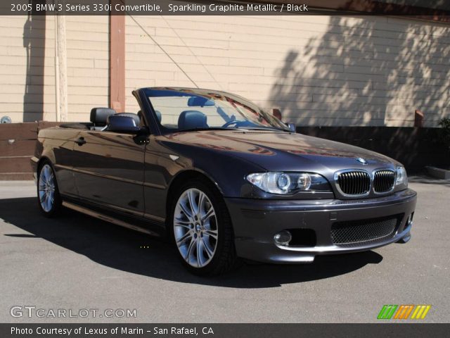 2005 BMW 3 Series 330i Convertible in Sparkling Graphite Metallic