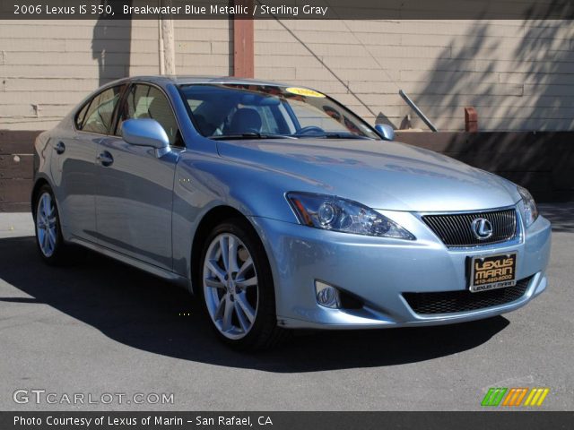 2006 Lexus IS 350 in Breakwater Blue Metallic