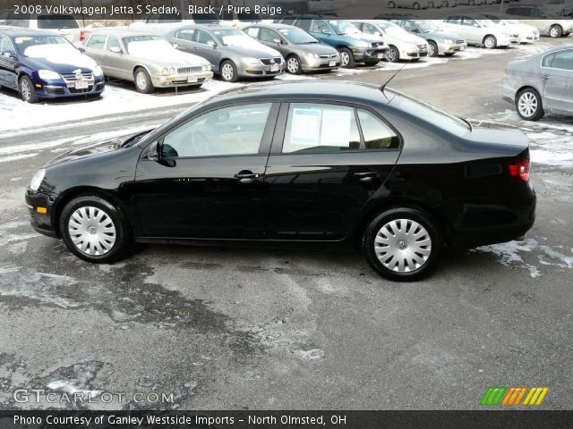 2008 Volkswagen Jetta S Sedan in Black