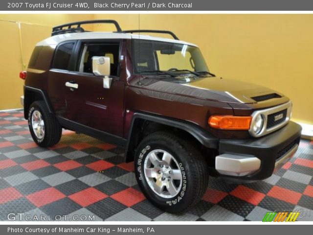 2007 Toyota FJ Cruiser 4WD in Black Cherry Pearl
