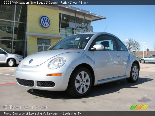 2008 Volkswagen New Beetle S Coupe in Reflex Silver