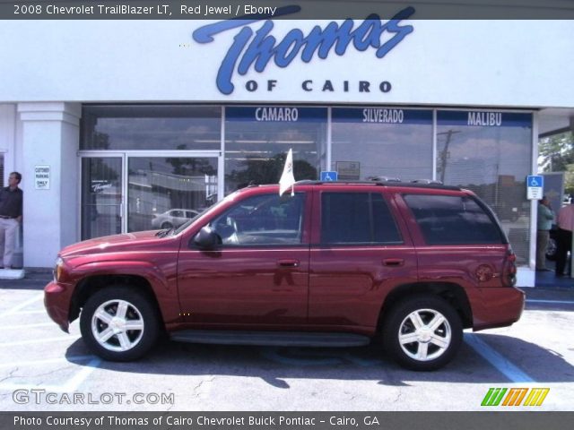 2008 Chevrolet TrailBlazer LT in Red Jewel