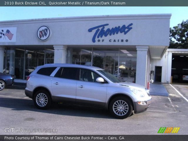 2010 Buick Enclave CXL in Quicksilver Metallic