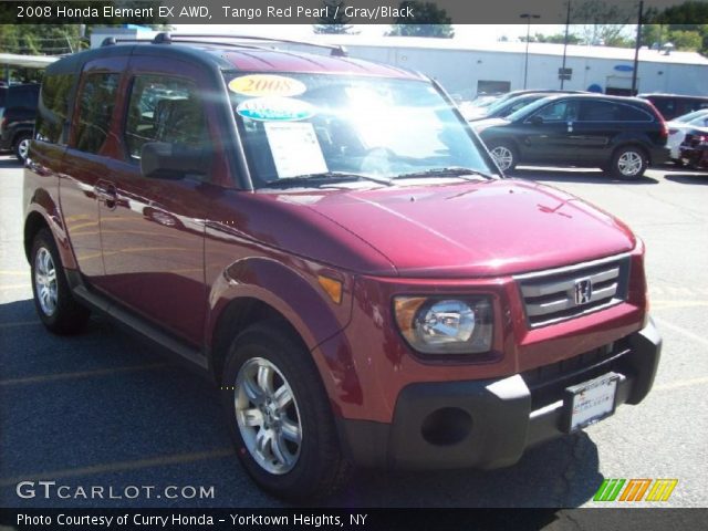 2008 Honda Element EX AWD in Tango Red Pearl
