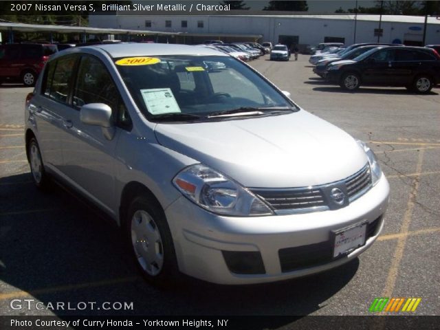 2007 Nissan Versa S in Brilliant Silver Metallic