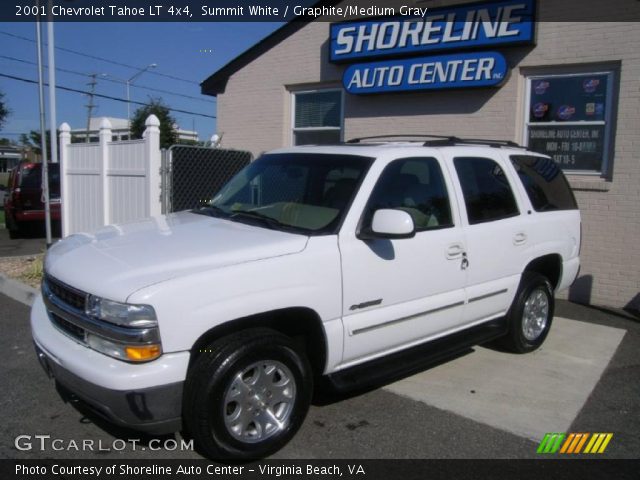 2001 Chevrolet Tahoe LT 4x4 in Summit White