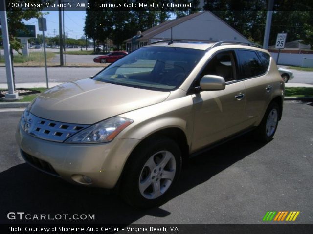 2003 Nissan Murano SL AWD in Luminous Gold Metallic