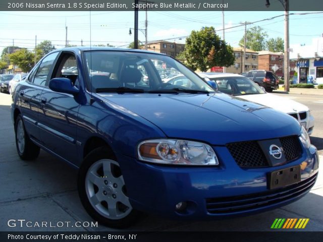 Sapphire Blue Metallic 2006 Nissan Sentra 1.8 S Special Edition with 