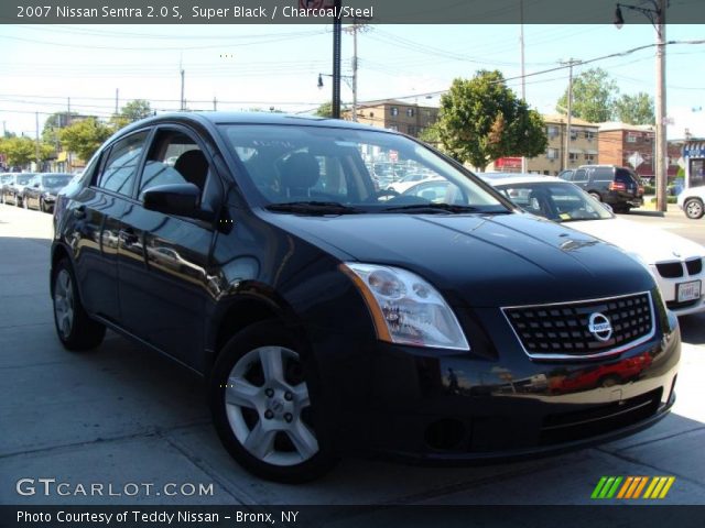 2007 Nissan Sentra 2.0 S in Super Black